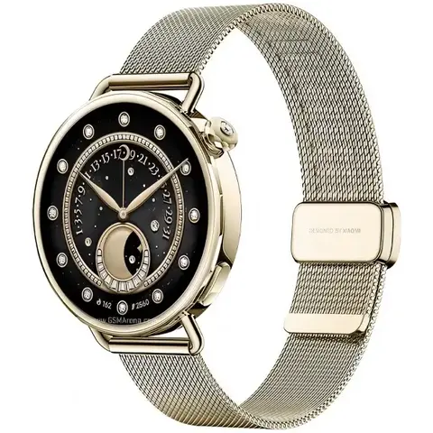 Relógio Xiaomi Watch S4 41mm M2502W1 com GPS Bluetooth - Milanese Strap
