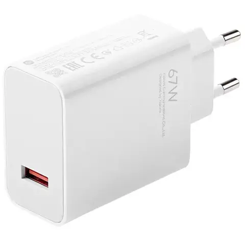 Adaptador de tomada USB Xiaomi MDY-12-EH 1 Saída Bivolt - Branco