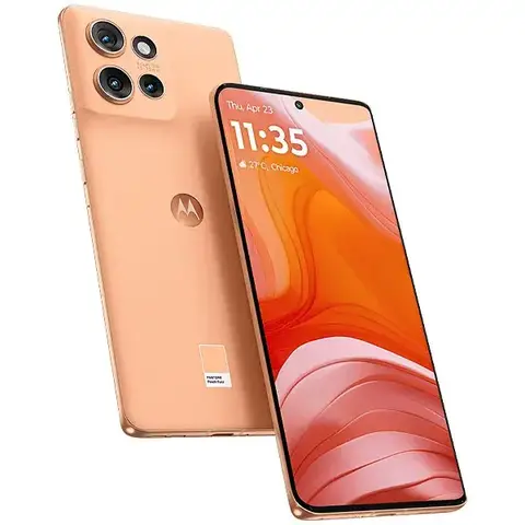 Celular Motorola Edge 50 XT2407-1 NFC Nano + eSIM de 512GB 12GB RAM de 6.7" 50+13+10MP 32MP - Peach Fuzz (CX Slim)