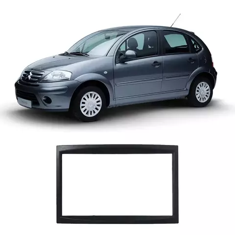 MOLDURA 2 DIN CITROEN C3 03 A 12 - 2866