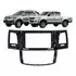 9- MOLDURA TOYOTA HILUX SW4 06|15 AR DIGITAL ANALOGICO BLACK PIANO - 6161