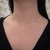 Choker Pontos de Luz Ouro - comprar online
