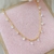 Choker Pontos de Luz Ouro