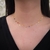 Choker Medalhinhas e Zirconias Coloridas Ouro - comprar online