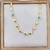 Choker Olho Grego com Corações Ouro - comprar online