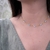 Choker Olho Grego Navete Ouro - comprar online