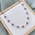 Choker Olho Grego Azul Escuro - comprar online