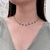 Choker Olho Grego Azul Escuro