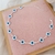 Pulseira Olho Grego com Fundo Branco Prata
