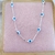 Choker Olho Grego Navete Prata na internet
