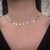 Choker Estrelas Prata
