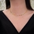 Choker Navetes Coloridos Ouro - comprar online