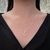 Colar Trevo Cristal Prata - comprar online