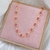 Choker Bolinhas Rosa Ouro - comprar online