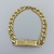 Pulseira Pai Nosso Aço Inoxidável Dourada - comprar online