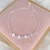 Pulseira Trevinhos Brancos Prata