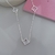 Choker Trevos Cristal Prata
