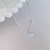 Tornozeleira Gotinha Aqua Prata - comprar online