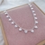 Choker Corações Prata