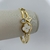 Bracelete Trevo Madrepérola Aço Inoxidável Dourado - comprar online