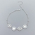 Pulseira Discos Trabalhados Prata