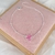 Pulseira Borboleta Rosa Prata