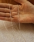 Cadena gruesa acero blanco - comprar online