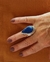 Anillo Gota Lapilazuli - comprar online