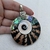 Dije Caracol grande Haliotis y Nácar