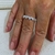 Anillo Corazones con cubic