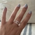 Anillo 2 lazos y estrella - comprar online