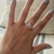 Anillos moñito, diamante y cinta - comprar online