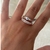 Anillos corazon, sinfin y cinta