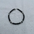 Pulsera ágata negra y turmalina plata 925