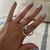 Anillo Sistema Solar con cubic gris