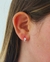 Argollitas con flor micropave
