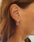 Argollas cuadradas infladas - comprar online