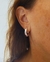 Argollas circulares macizas mediana - comprar online