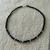 Chocker cristales y plata