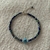 Pulsera cristales ojito turco celeste