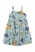 Vestido Estampado de Viscose Feminino na internet