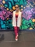Conjunto de Calça e Top Drapeado Poliamida LifeLine Vermelho Coringa - comprar online