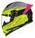 CAPAC LS2 FF358 S DIGITAL BLK/YELLOW