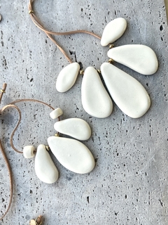 Collar ACAPULCO blanco - tienda online