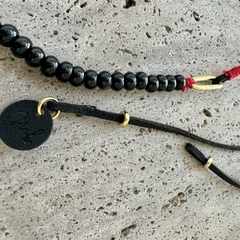 COLLAR AGATTA NEGRO - MB Diseño&Cerámica