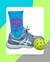 MEIA POLIAMIDA PICKLEBALL AZUL ROYAL