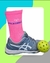 MEIA POLIAMIDA PICKLEBALL ROSA PINK - comprar online