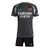 Kit Infantil Arsenal II 24/25 - Adidas - Preto com detalhes em branco e verde e vermelho