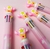 Caneta 10 cores Estrela rosa
