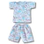 Pijama Infantil Verão Mafessoni Tam 10 ao 14 Camiseta e Shorts Feminino 100% Algodão - loja online